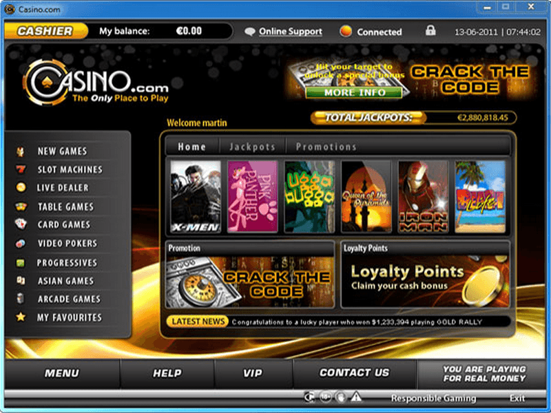 Casino.Com Review